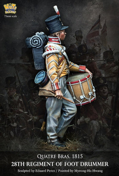 28th Regiment of Foot Drummer, Quatre Bras,1815