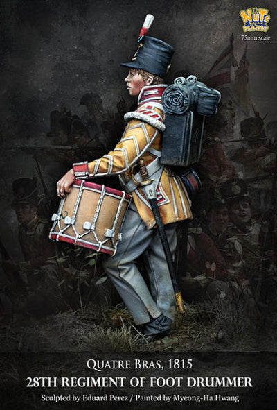 28th Regiment of Foot Drummer, Quatre Bras,1815