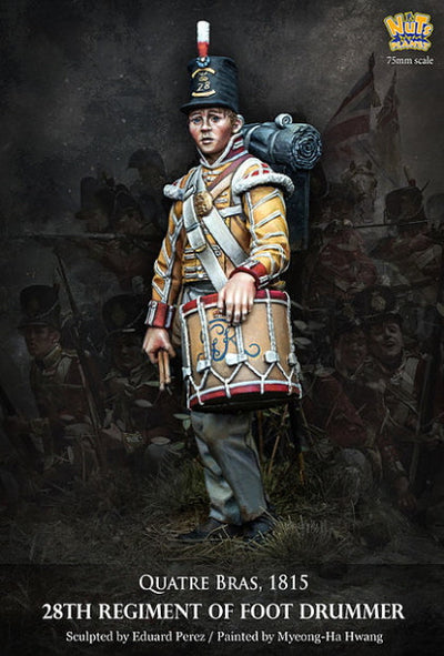 28th Regiment of Foot Drummer, Quatre Bras,1815