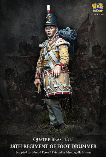 28th Regiment of Foot Drummer, Quatre Bras,1815
