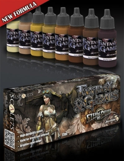 Steam and Punk Paint Set