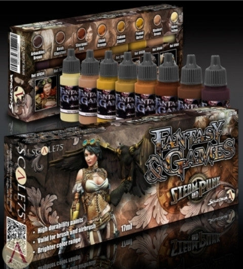 Steam and Punk Paint Set