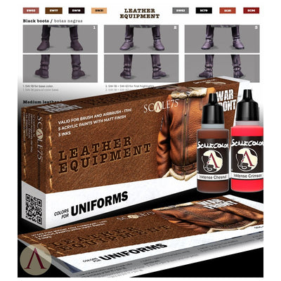 Leather Equipment Paint Set