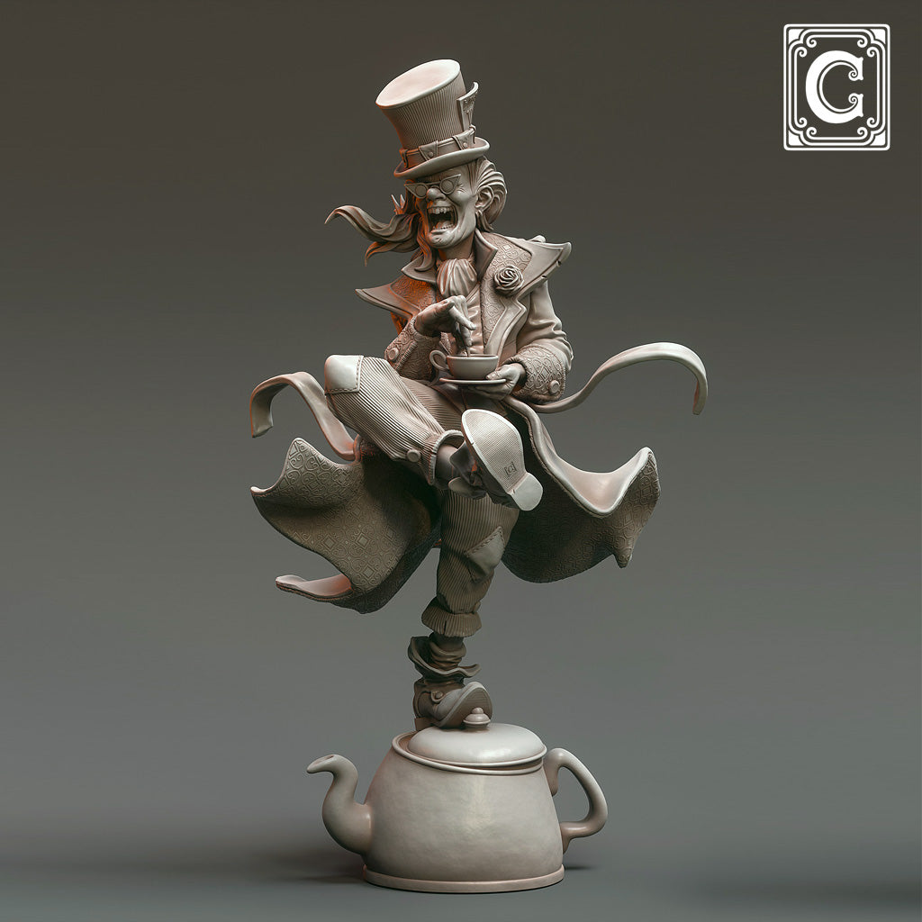 Mad Hatter (Full figure 20cm) - Creepytables - El Greco Miniatures