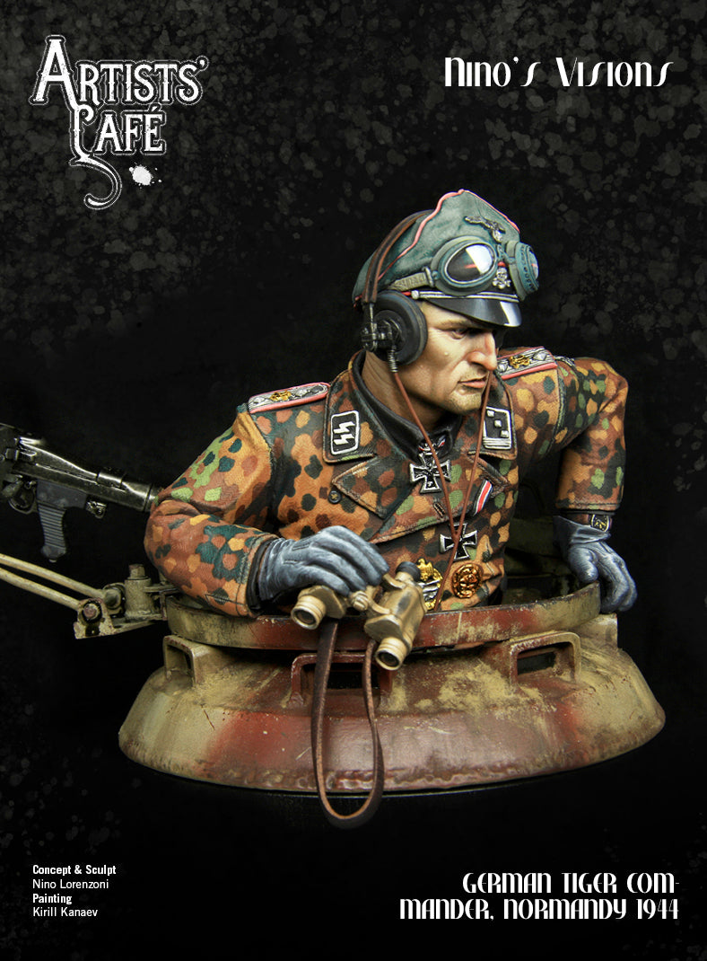 German Tiger Commander, Normandy 1944