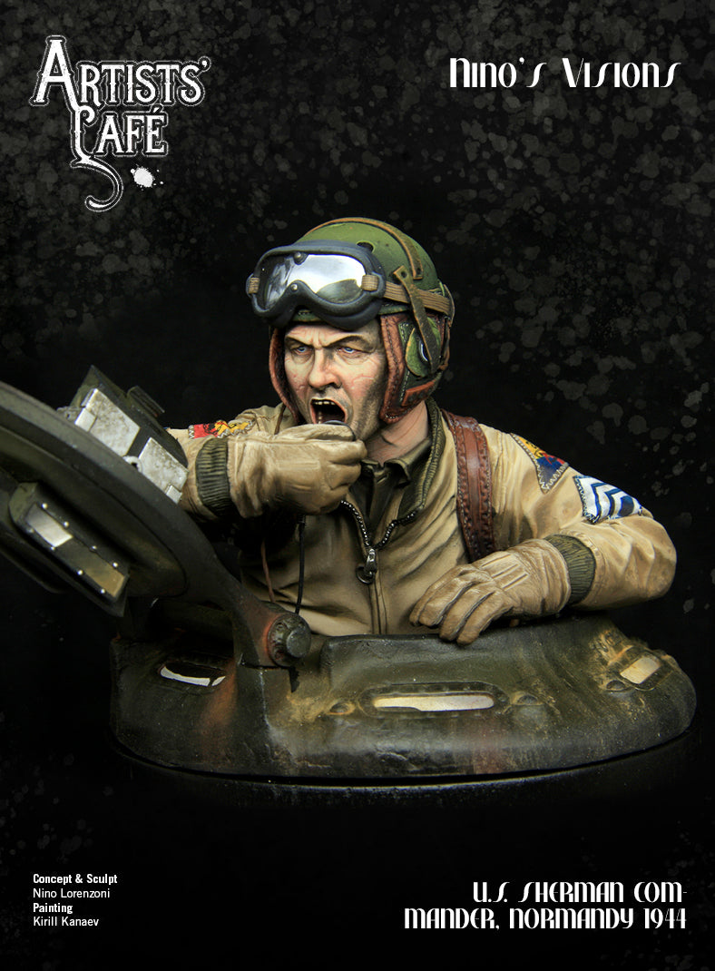 U.S. Sherman Commander, Normandy 1944