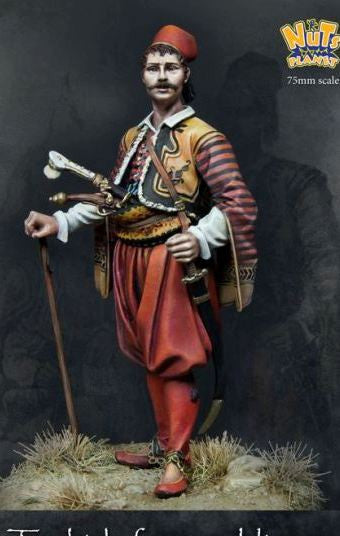 Turkish Foot Soldier in the Ottoman Army