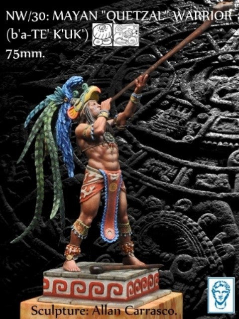 Mayan "Quetzal" Warrior (b&