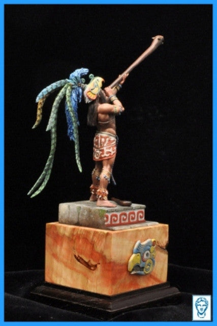 Mayan "Quetzal" Warrior (b&
