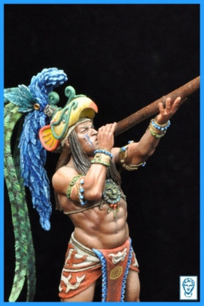 Mayan "Quetzal" Warrior (b'a-TE' K'UK)