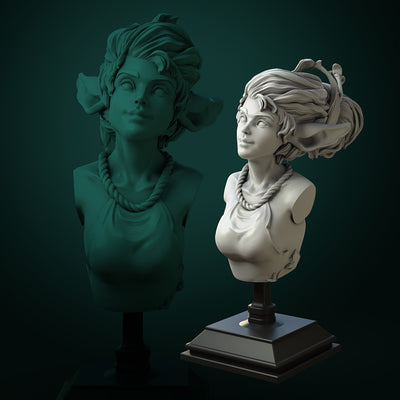 Pixie Bust - 3D Print