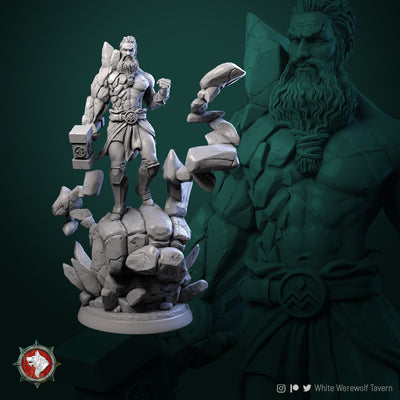 Earth Master - 75mm - 3D Print