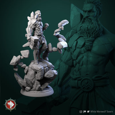 Earth Master - 75mm - 3D Print