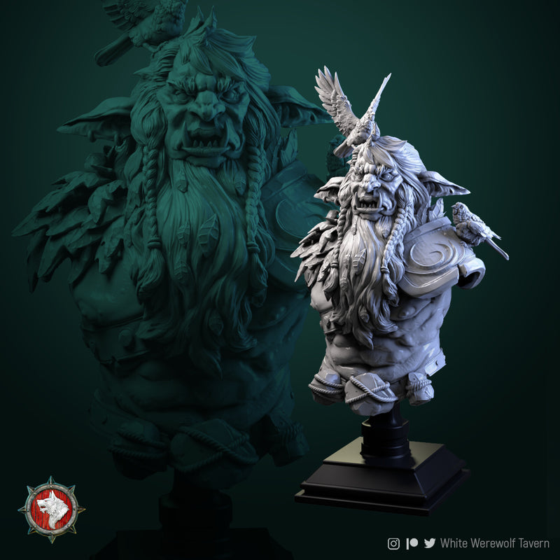 Leshy Bust - 3D Print
