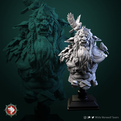 Leshy Bust - 3D Print