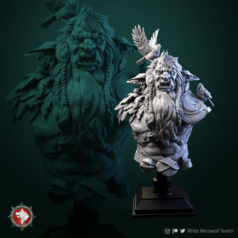 Leshy Bust - 3D Print