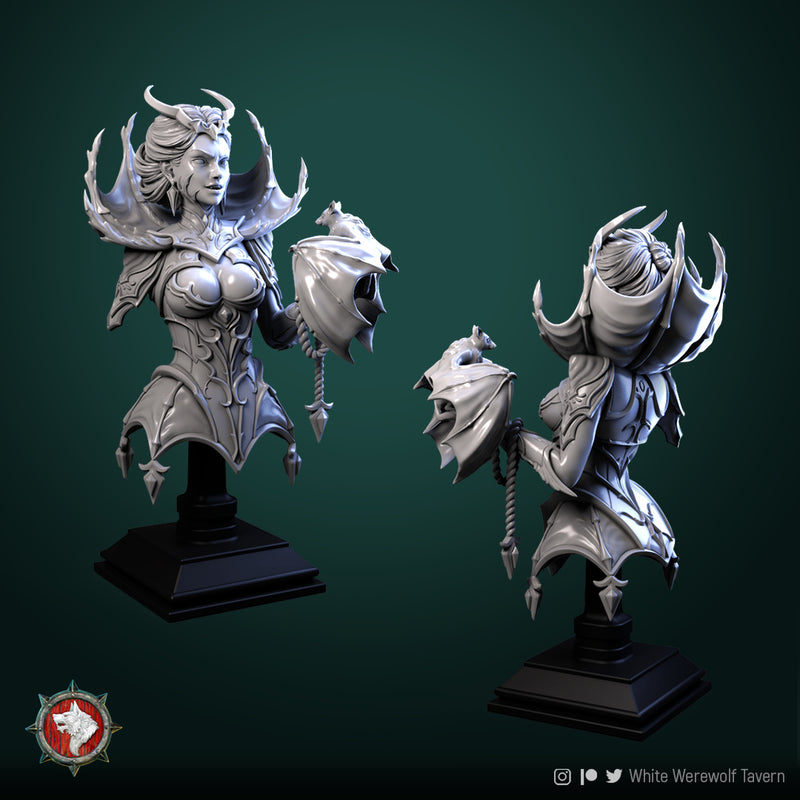 Mistress of Blood Bust - 3D Print