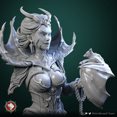 Mistress of Blood Bust - 3D Print