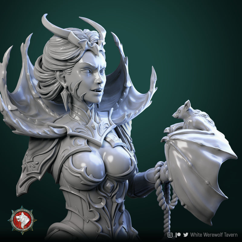 Mistress of Blood Bust - 3D Print
