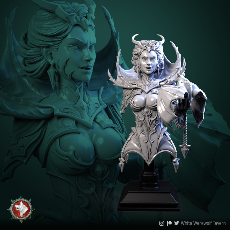 Mistress of Blood Bust - 3D Print