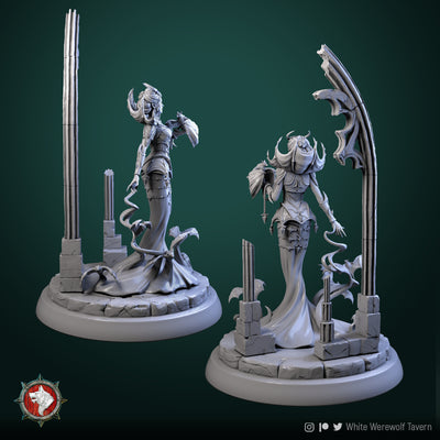 Mistress of Blood - 75mm - 3D Print