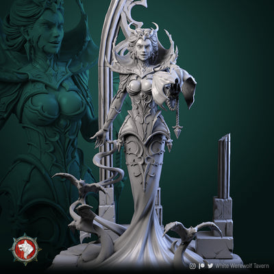 Mistress of Blood - 75mm - 3D Print