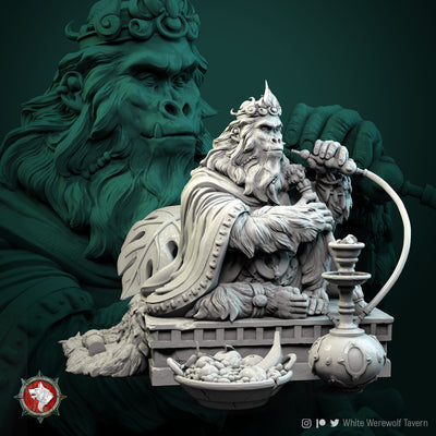 Kruh Monkey King - 75mm - 3D Print