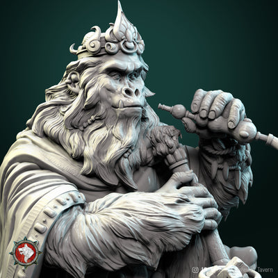 Kruh Monkey King - 75mm - 3D Print