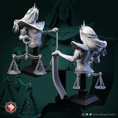 Ni the Sentencing Judge Bust - 3D Print