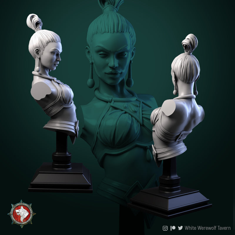 Water Master Bust - 3D Print