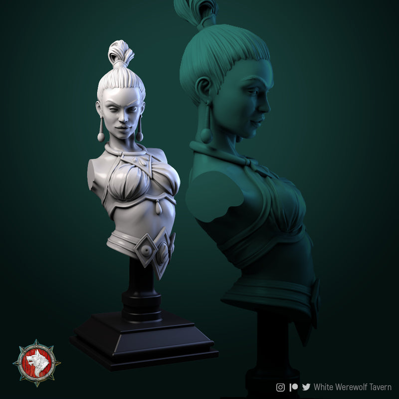 Water Master Bust - 3D Print