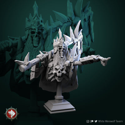 Krovar the Undying Bust - 3D Print