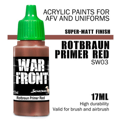 Rotbraun Primer Red