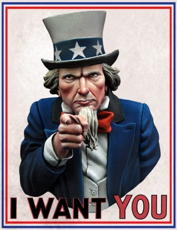 I Want You! "Uncle Sam"