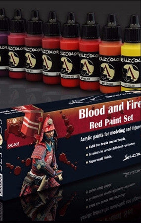 Blood and Fire Paint Set