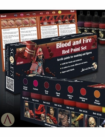 Blood and Fire Paint Set