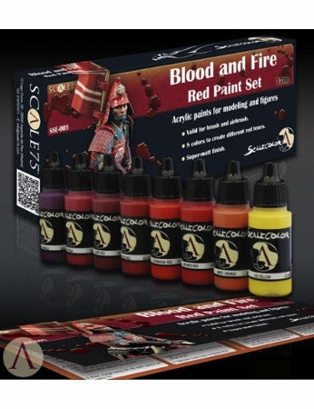 Blood and Fire Paint Set