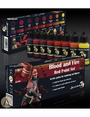 Blood and Fire Paint Set