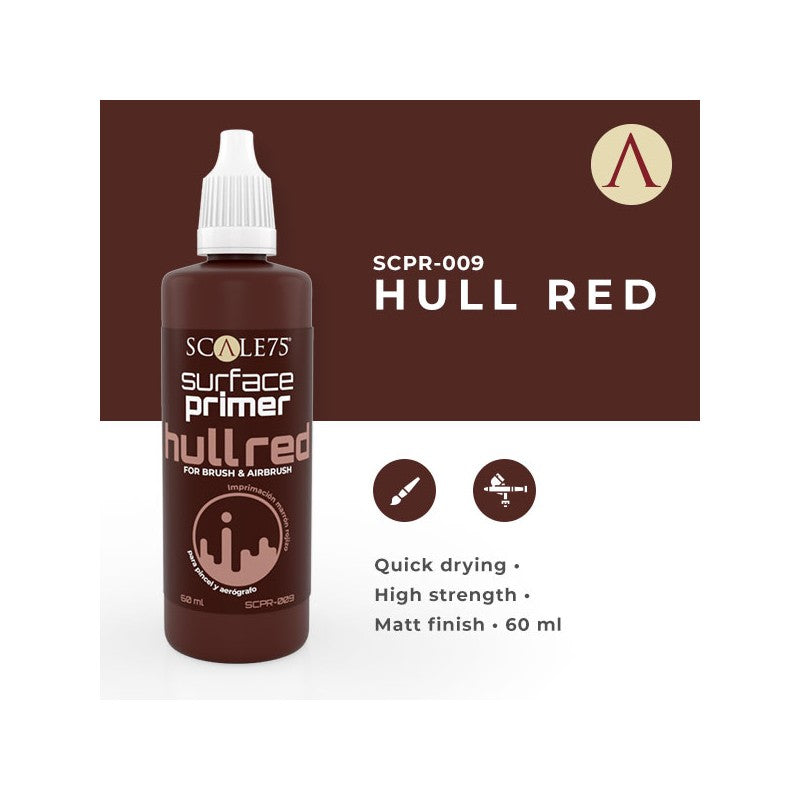 Surface Primer Hull Red